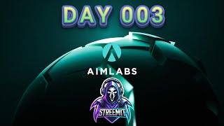 PC Aim Labs DAY003 Fortnite training playlist From zero to bit Hero Day by Day progress