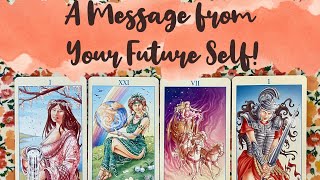 PICK A CARD 🌈 A Message from Your Future Self! 🔮 | Half Magic Tarot