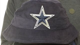 Cowboys 'CODUROY BUCKET' Navy Hat by New Era