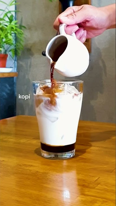 Kopi Susu Gula Aren (Rumahan) | MasakOnline