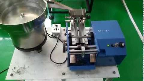 Automatic Axial Lead Cutting Bending Machine For Both Loose and Taped components