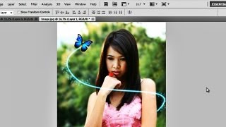 Neon Line in Photoshop screenshot 3