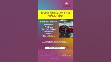 10 Từ vựng tiếng Anh cần biết về "HÀNG HIỆU" #ielts #english #vocabulary #tuvungtienganh