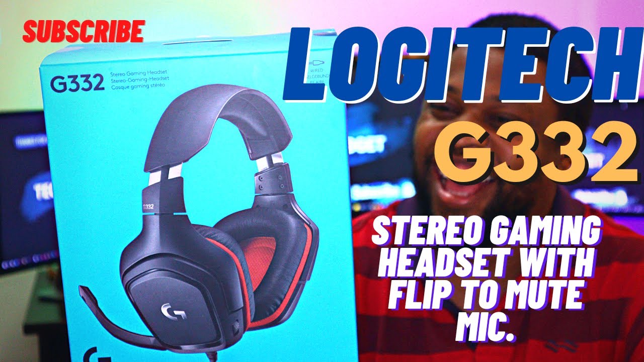 Logitech G332 | Stereo gaming headset with flip to mute microphone - YouTube