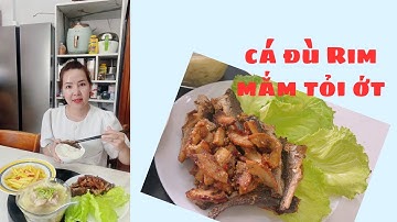 Bí quyết làm khô Cá Đù rim mắm tỏi ớt ngon đến không tưởng