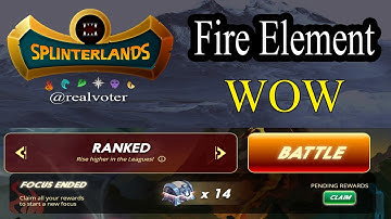 Share My Focus Point Reward - 14 BOX ~ The Game of Splinterlands || splinterlands game