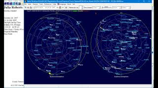 SIRIUS SUPERB ASTROLOGY SOFTWARE: SKY MAP screenshot 4