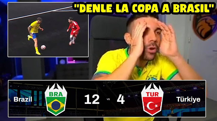 DjMaRiiO REACCIONA A LA INCREÍBLE BRASIL A SEMIS #kingsworldcupnations
