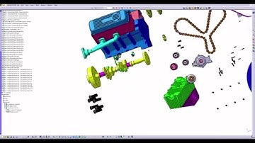 V4 Engine Design - DMU Kinematic & DMU Fitting