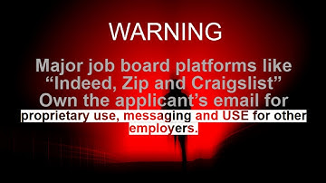 Email Extraction From Job Boards | Extracting applicant emails from Indeed