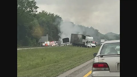 One person dead after crash on I-81 Friday morning