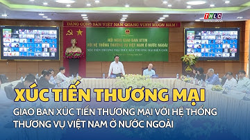 Hội nghị giao ban xúc tiến thương mại với hệ thống Thương vụ Việt Nam ở nước ngoài | THLC