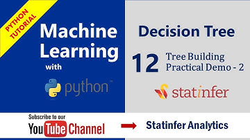 Decision Tree - Tree Building & Model Selection Demo-2 | Part-12