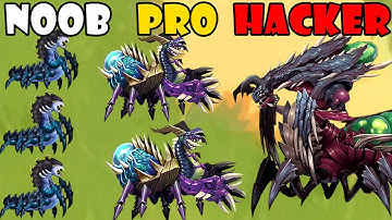 NOOB vs PRO vs HACKER - Insect Evolution (Part 270)