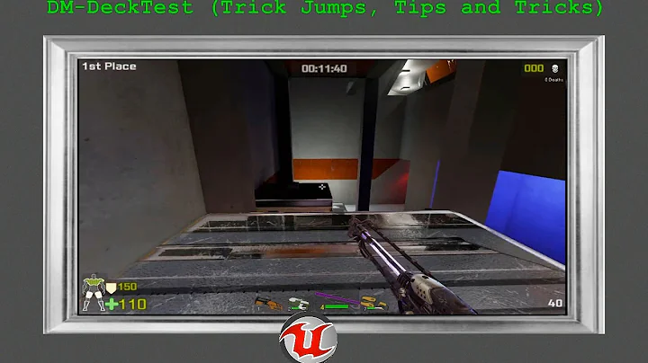 UT4: DM-DeckTest (Trick Jumps,Tips and Tricks) [Tutorial] (HD)