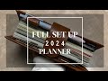 2024 planner setup