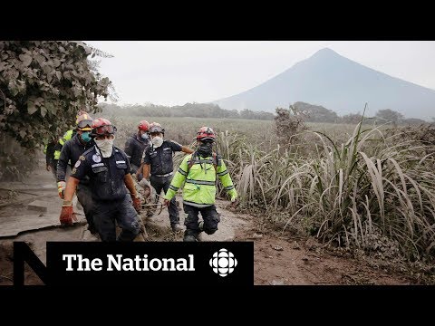 Video: Volcan De Fuego In Guatemala Laat Minstens 25 Doden Achter