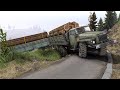 Урал 4320. Живая подвеска. Карта "Холм". Spintires