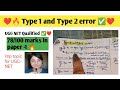 L- 12 ♥️ 🕵️Research Aptitude| Type 1 & Type 2 error 🔥| Full classes /course 🔥 🤞( in english )
