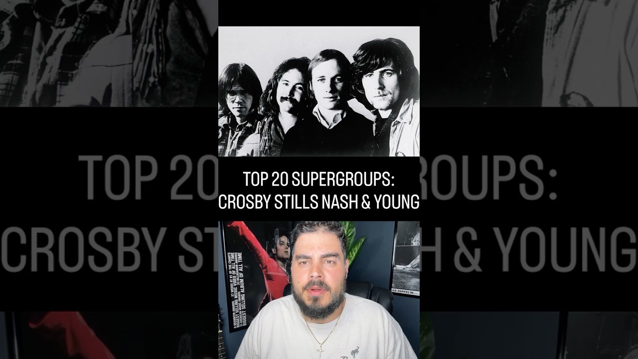 #2 Crosby, Stills, Nash & Young – Top 20 Supergroups of All Time
