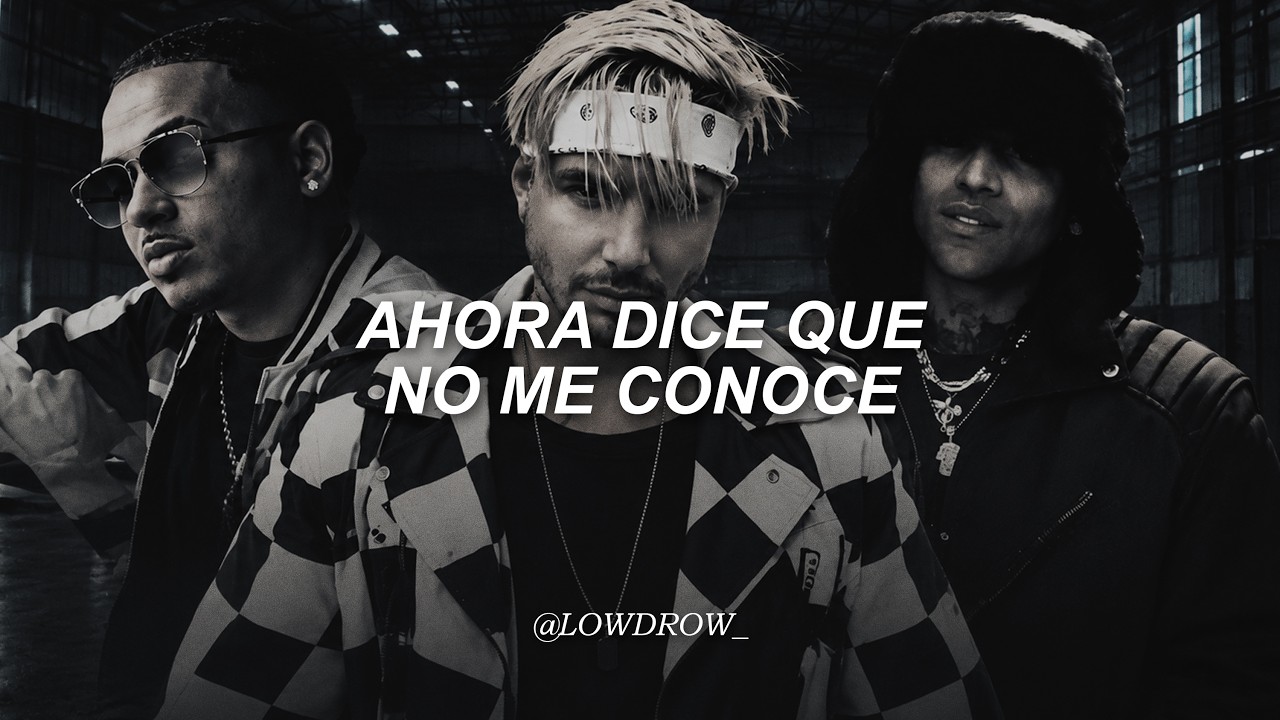 Chris Jedi, J. Balvin, Ozuna, Arcángel - Ahora Dice (Letra)