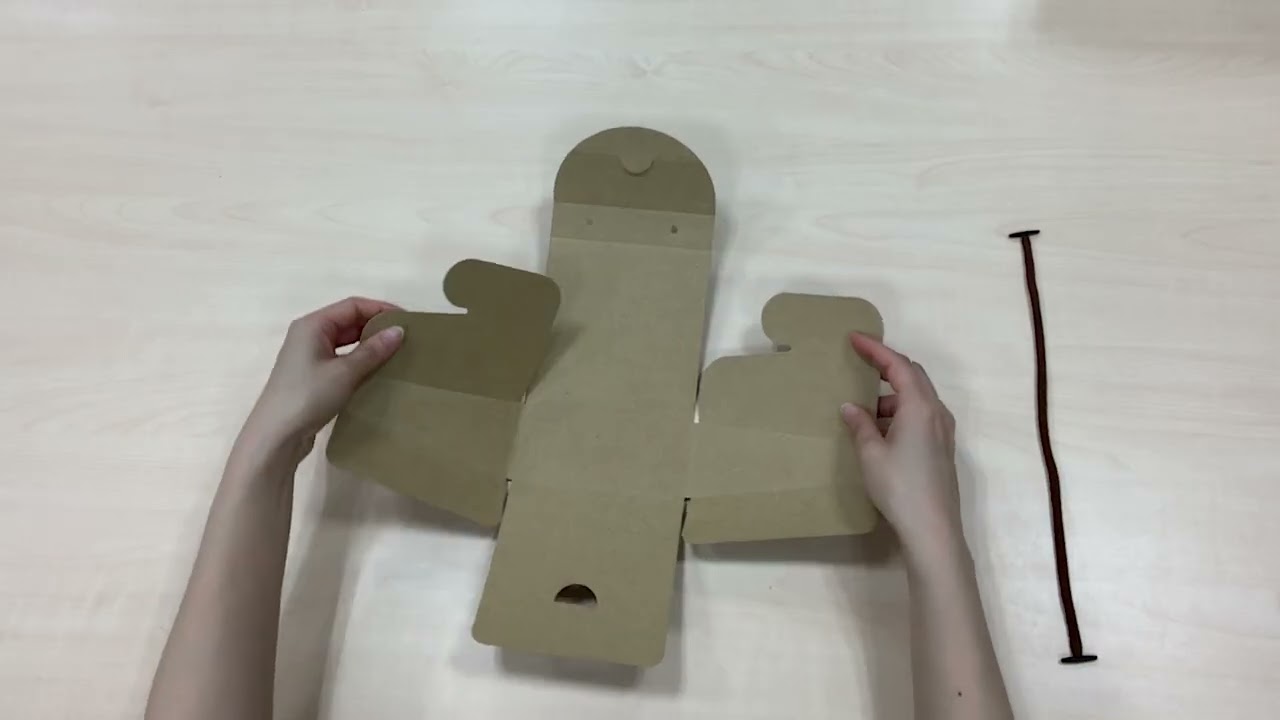 紐付片ダンカートン 白 115×122×55: 中箱・カートン｜包装資材・梱包