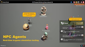 [T4Framework] NPC Agents : Real-time in-game simulation testing