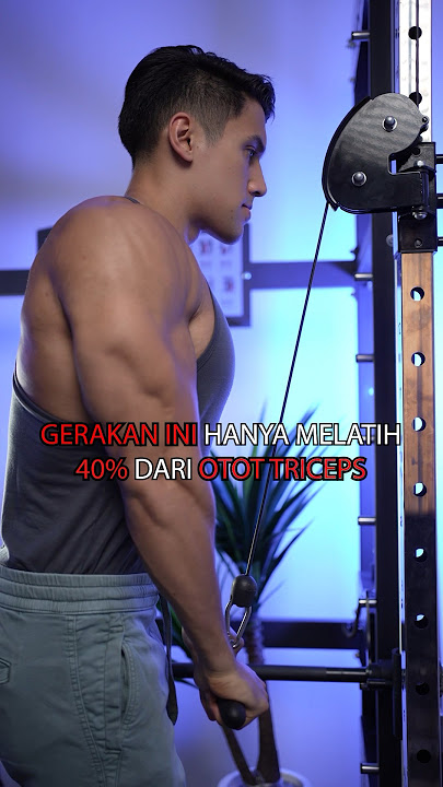 GERAKAN INI TIDAK MELATIH OTOT TRICEPS EFEKTIF🤯❌