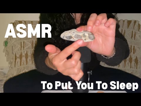 ASMR w 3 Triggers | Some Talking