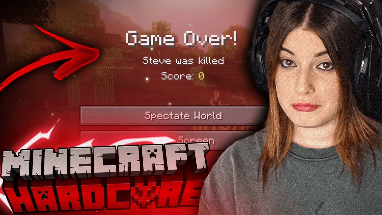 LA FINE DELLA MIA HARDCORE DI MINECRAFT