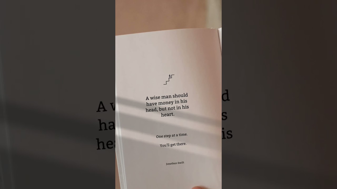 A wise man should have money in his head, but not in his heart | Jonathan Swift