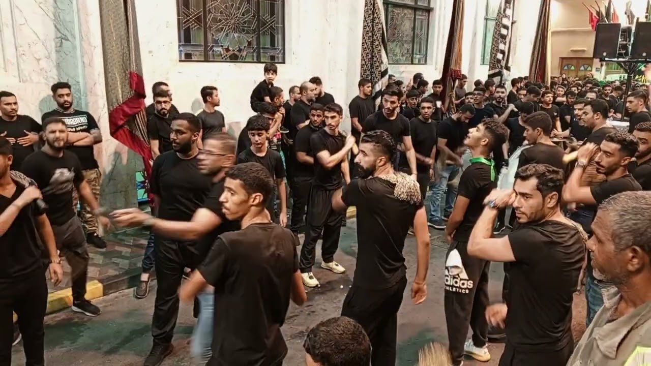 مرور موكب زنجيل ماتم الزينبية ليلة سابع محرم/المنامة