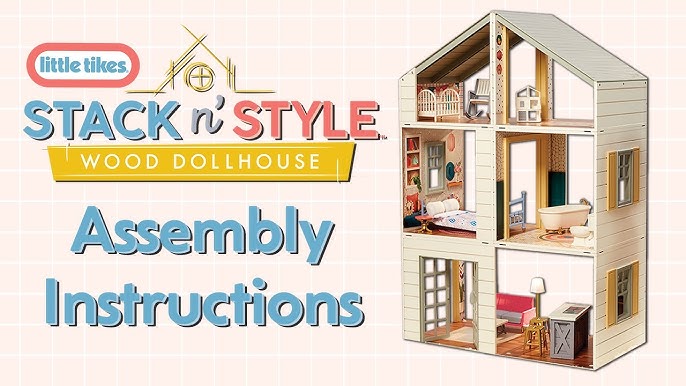 KidKraft Lola Mansion Assembly Instructions - YouTube