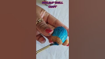 One minute craft ❤️/walnut Craft/ creature from walnut shell/ Best out of waste Idea/Cute craft idea
