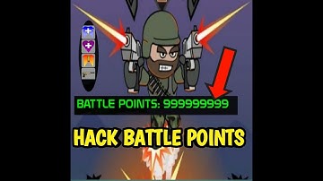 MINI MILITIA  FREE BATTLE POINTS *NO ROOT*  - HOW TO GET UNLIMITED BATTLE POINTS IN DOODLE ARMY 2