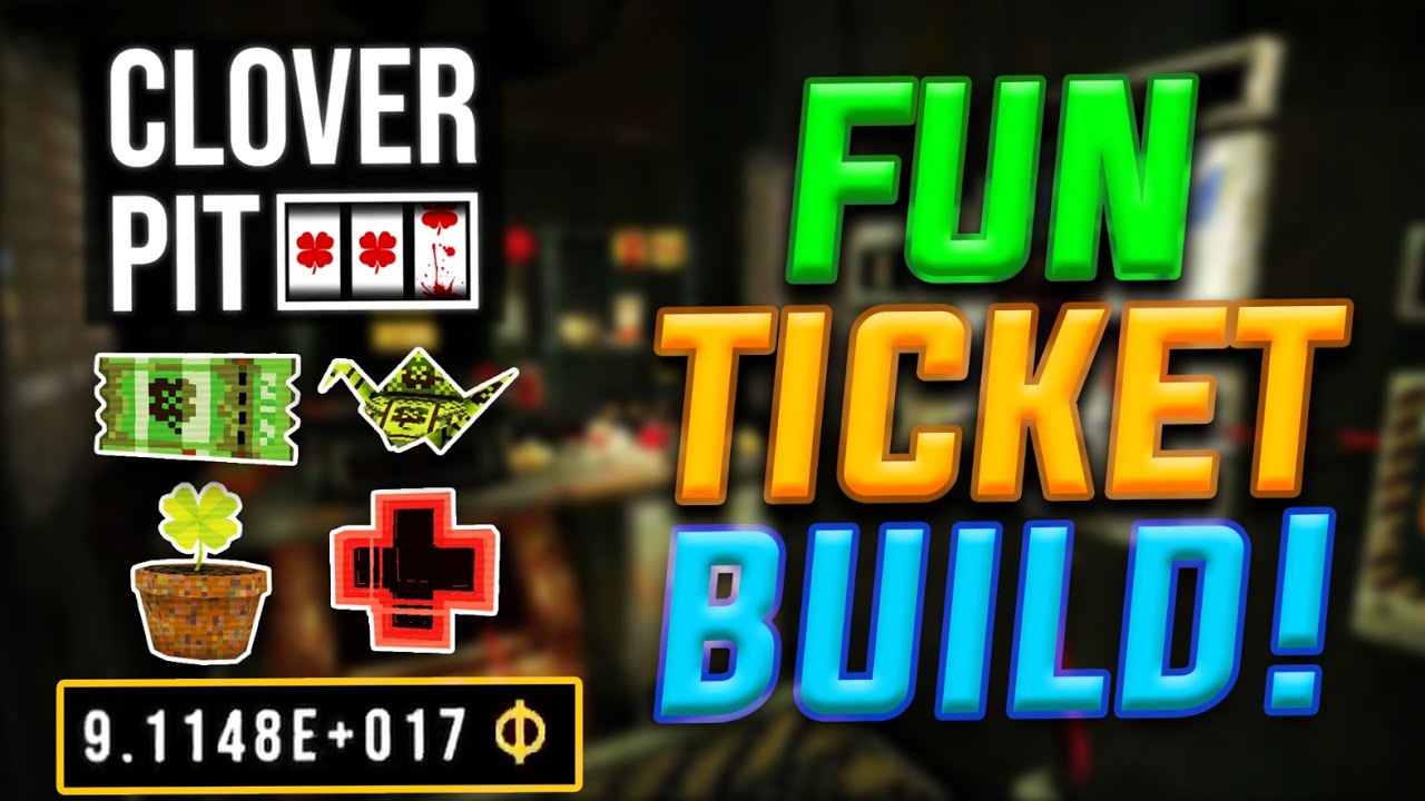 My Cool Ticket Build in CloverPit