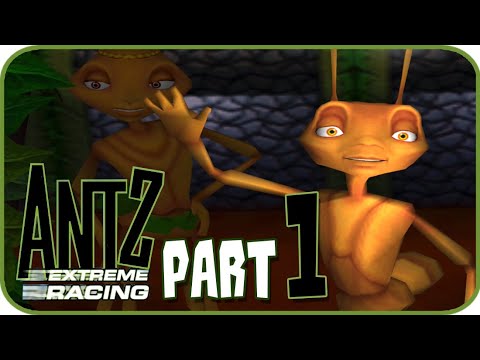 Antz Extreme Racing Walkthrough Part 1 (PS2, Xbox) Z