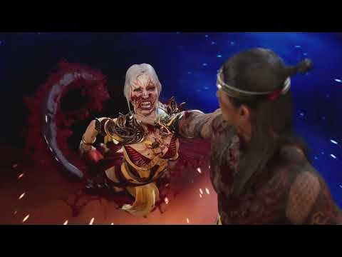 MK1 Liu Kang second fatality against Ashrah - YouTube