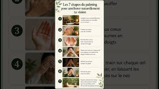 Améliorer sa Vue Naturellement avec le Palming