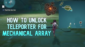 Unlocking the REAL Teleporter to Mechanical Array Boss - Genshin Impact Inazuma