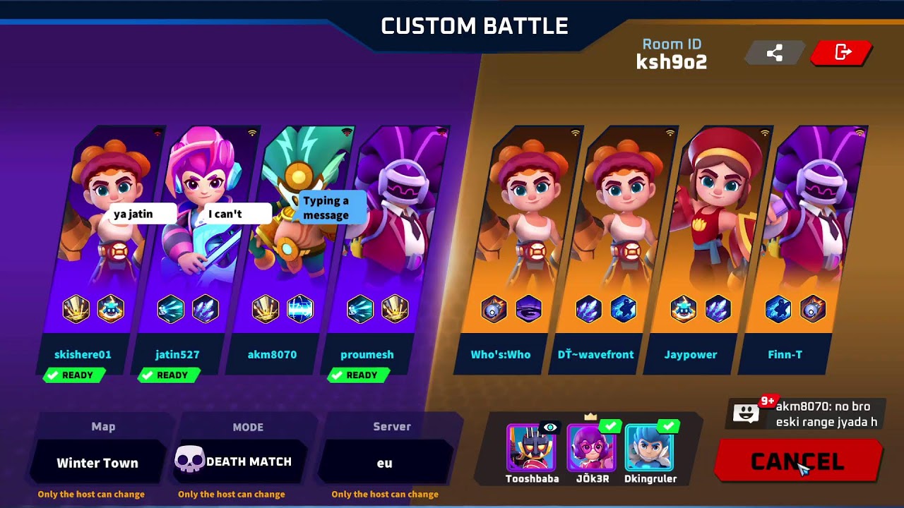 Gamic-guild -Thetan Arena Tournament. Free-range FINALS. ''TEAM NG''  VS ''GG TEAM 5''