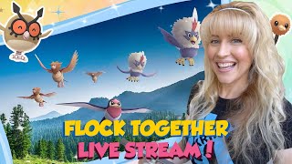 FLOCK TOGETHER RESEARCH DAY!! Pokémon GO Livestream!