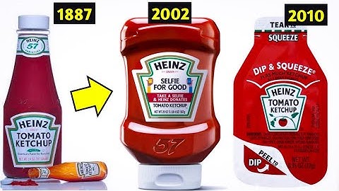 Evolution of Heinz Ketchup Bottles 1880 - 2020 | Heinz Ketchup Bottles History, Documentary video
