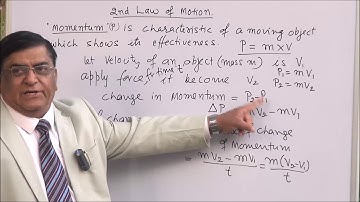 Phy-IX-9-03, 2nd Law of motion Pradeep Kshetrapal Physics channel