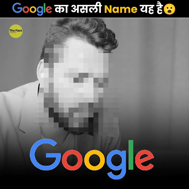 Official Name Of Google