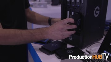 G-Technology G-SPEED Shuttle XL at Cine Gear LA 2016