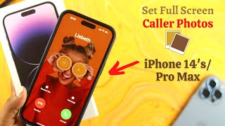 iPhone 14/Pro/Max: How To Enable Full-Screen Photo Caller ID For Incoming Calls! [iOS 16] screenshot 4