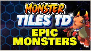 Monster Tiles TD Unlocking Epic Towers screenshot 2