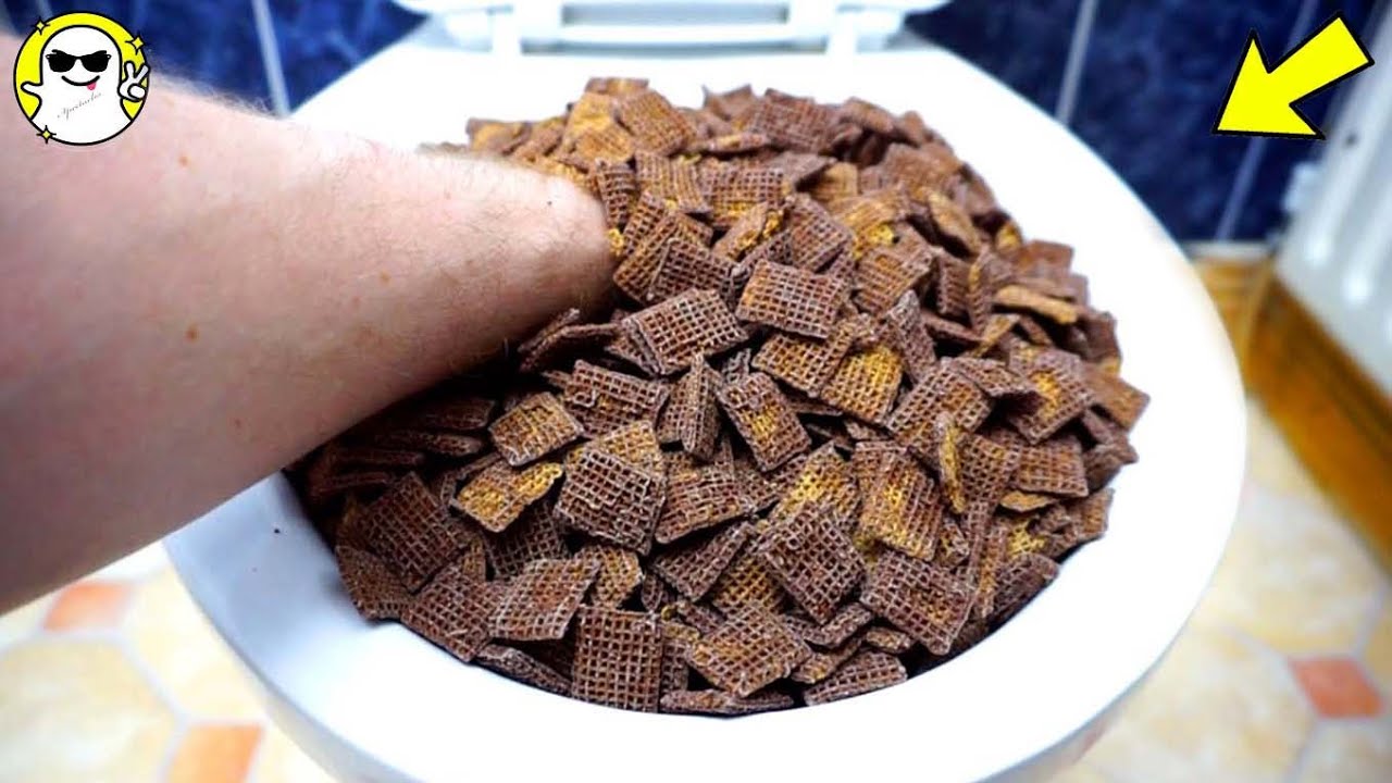 Will it Flush? Lots Of Toilet Cereal YouTube