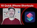 10 Quick and Easy iPhone Shortcuts